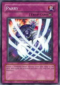Parry GLAS-EN072 Unlimited Yu-Gi-Oh card from Gladiator's Assault