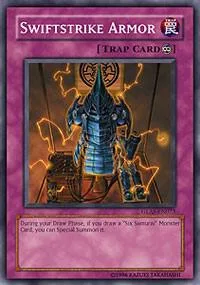 Swiftstrike Armor GLAS-EN073 Yu-Gi-Oh card from Gladiator's Assault