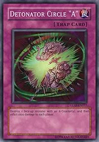 Detonator Circle "A" GLAS-EN077 Yu-Gi-Oh card from Gladiator's Assault