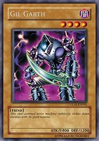 Gil Garth GLAS-EN091 Unlimited Yu-Gi-Oh card from Gladiator's Assault