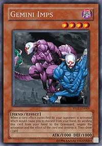 Gemini Imps PP01-EN005 Yu-Gi-Oh card from Premium Pack 1