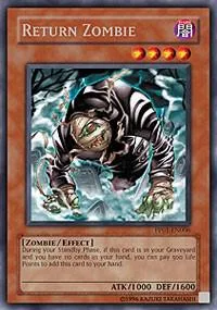 Return Zombie PP01-EN006 Yu-Gi-Oh card from Premium Pack 1