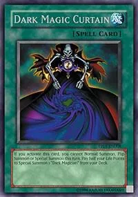 Dark Magic Curtain PP01-EN008 Yu-Gi-Oh card from Premium Pack 1