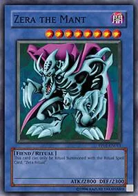 Zera the Mant PP01-EN011 Yu-Gi-Oh card from Premium Pack 1
