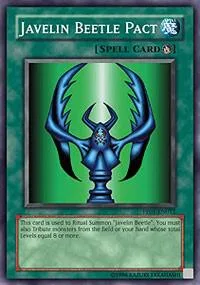 Javelin Beetle Pact PP01-EN012 Yu-Gi-Oh card from Premium Pack 1