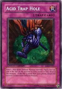 Acid Trap Hole SOI-ENSE1 Yu-Gi-Oh card from Shadow of Infinity