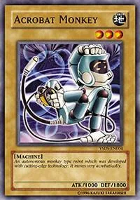 Acrobat Monkey YSDS-EN004 Yu-Gi-Oh card from Starter Deck: Syrus Truesdale