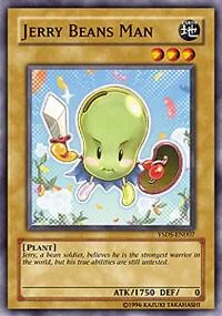 Jerry Beans Man YSDS-EN007 Yu-Gi-Oh card from Starter Deck: Syrus Truesdale