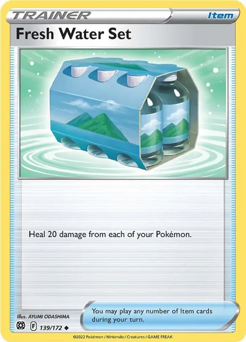 Fresh Water Set #139/172 Pokémon card from Brilliant Stars