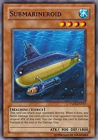 Submarineroid YSDS-EN017 Yu-Gi-Oh card from Starter Deck: Syrus Truesdale