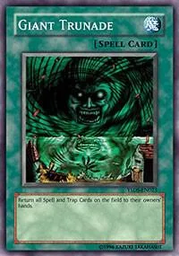 Giant Trunade YSDS-EN023 Unlimited Yu-Gi-Oh card from Starter Deck: Syrus Truesdale