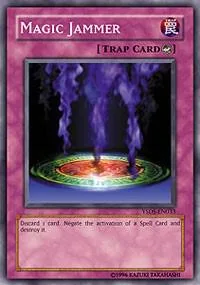 Magic Jammer YSDS-EN033 Yu-Gi-Oh card from Starter Deck: Syrus Truesdale