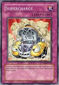 Supercharge YSDS-EN040 Yu-Gi-Oh card from Starter Deck: Syrus Truesdale