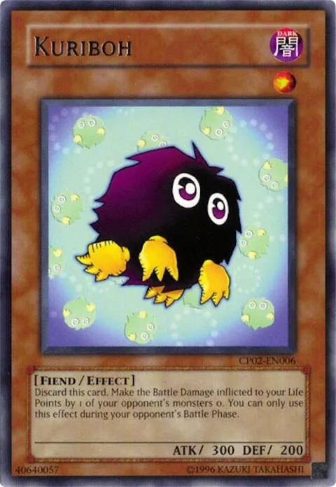 Kuriboh CP02-EN006 Yu-Gi-Oh card from Champion Pack 2
