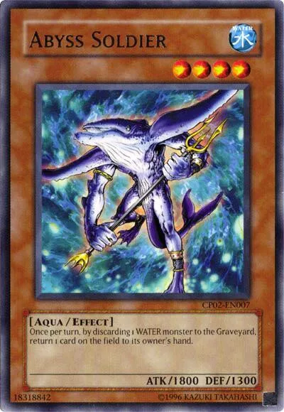 Abyss Soldier CP02-EN007 Yu-Gi-Oh card from Champion Pack 2