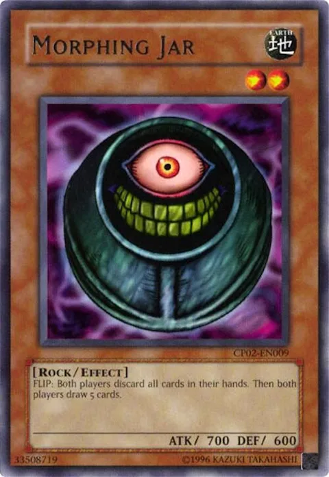 Morphing Jar CP02-EN009 Yu-Gi-Oh card from Champion Pack 2