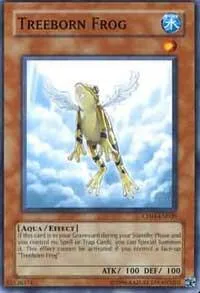 Treeborn Frog CP04-EN020 Yu-Gi-Oh card from Champion Pack 4