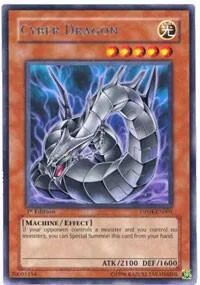 Cyber Dragon DP04-EN001 Unlimited Yu-Gi-Oh card from Duelist Pack 4: Zane Truesdale