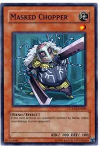 Masked Chopper GX03-EN003 Yu-Gi-Oh card from GX Spirit Caller Promo