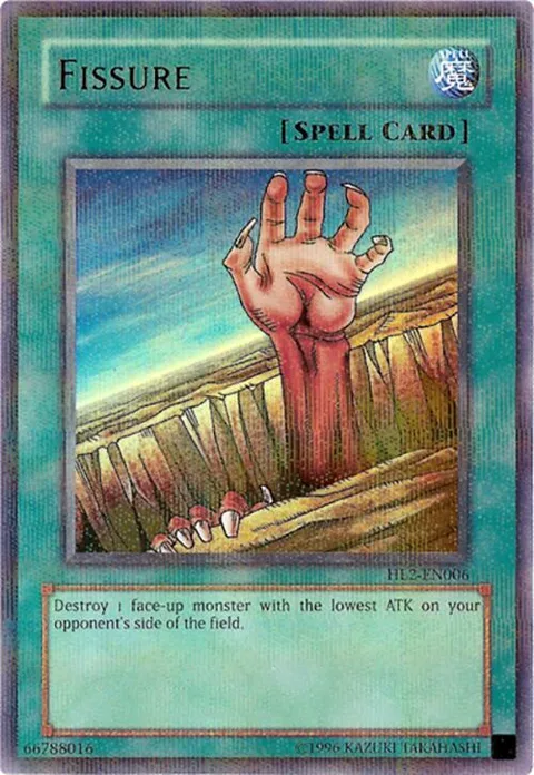Fissure HL2-EN006 Yu-Gi-Oh card from Hobby League 2