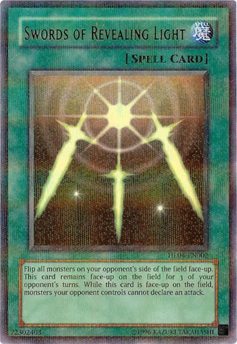 Swords of Revealing Light HL04-EN002 Yu-Gi-Oh card from Hobby League 4