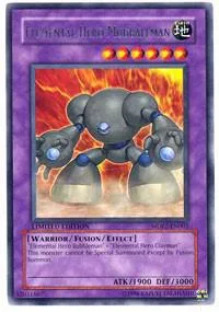 Elemental Hero Mudballman MDP2-EN002 Yu-Gi-Oh card from McDonald's Promo Series 2