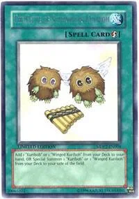 The Flute of Summoning Kuriboh MDP2-EN004 Yu-Gi-Oh card from McDonald's Promo Series 2