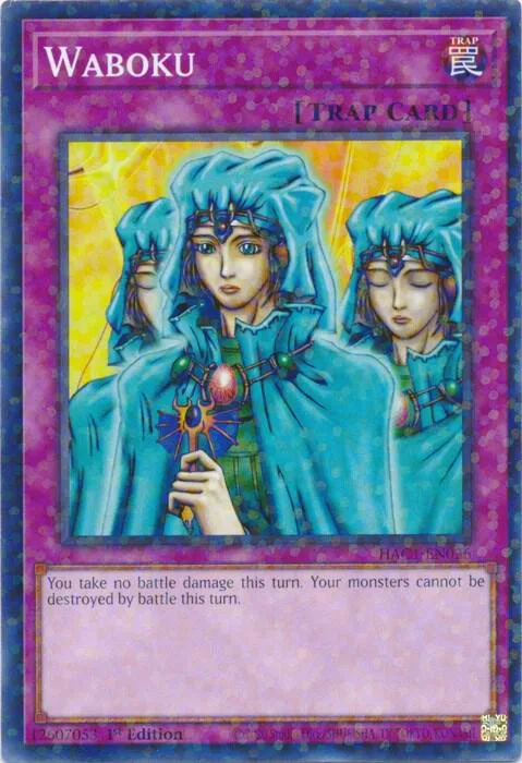 Waboku Duel Terminal HAC1-EN026 Yu-Gi-Oh card from Hidden Arsenal: Chapter 1