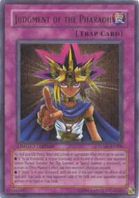 Judgment of the Pharaoh JUMP-EN008 Yu-Gi-Oh card from Shonen Jump Magazine Promos