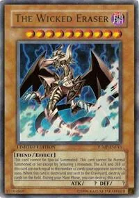 The Wicked Eraser JUMP-EN016 Yu-Gi-Oh card from Shonen Jump Magazine Promos