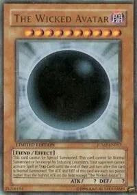 The Wicked Avatar JUMP-EN017 Yu-Gi-Oh card from Shonen Jump Magazine Promos
