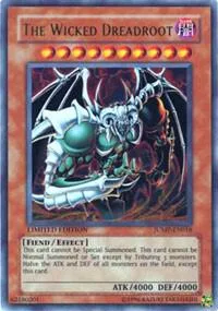 The Wicked Dreadroot JUMP-EN018 Yu-Gi-Oh card from Shonen Jump Magazine Promos
