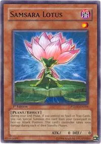 Samsara Lotus PTDN-EN004 Unlimited Yu-Gi-Oh card from Phantom Darkness