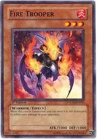 Fire Trooper PTDN-EN013 Unlimited Yu-Gi-Oh card from Phantom Darkness