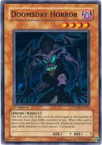 Doomsday Horror PTDN-EN022 1st Edition Yu-Gi-Oh card from Phantom Darkness