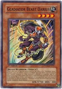 Gladiator Beast Darius PTDN-EN031 1st Edition Yu-Gi-Oh card from Phantom Darkness