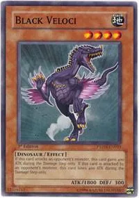 Black Veloci PTDN-EN033 Yu-Gi-Oh card from Phantom Darkness