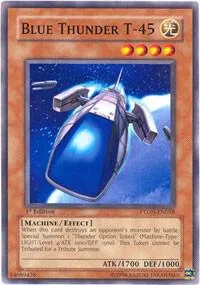 Blue Thunder T-45 PTDN-EN038 Unlimited Yu-Gi-Oh card from Phantom Darkness