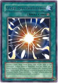 Super Polymerization PTDN-EN046 1st Edition Yu-Gi-Oh card from Phantom Darkness