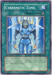 Cybernetic Zone PTDN-EN052 Unlimited Yu-Gi-Oh card from Phantom Darkness