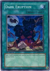 Dark Eruption PTDN-EN054 1st Edition Yu-Gi-Oh card from Phantom Darkness