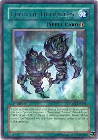 Fires of Doomsday PTDN-EN055 1st Edition Yu-Gi-Oh card from Phantom Darkness