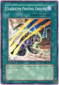 Gladiator Proving Ground PTDN-EN061 1st Edition Yu-Gi-Oh card from Phantom Darkness