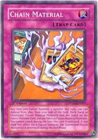 Chain Material PTDN-EN067 1st Edition Yu-Gi-Oh card from Phantom Darkness