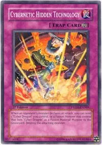 Cybernetic Hidden Technology PTDN-EN069 1st Edition Yu-Gi-Oh card from Phantom Darkness