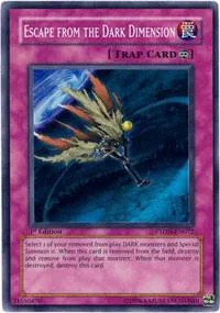 Escape from the Dark Dimension PTDN-EN072 Unlimited Yu-Gi-Oh card from Phantom Darkness