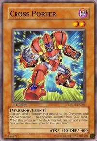 Cross Porter LODT-EN002 Yu-Gi-Oh card from Light of Destruction