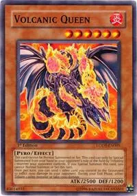 Volcanic Queen LODT-EN005 Yu-Gi-Oh card from Light of Destruction