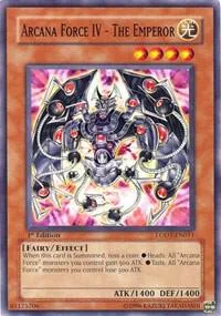 Arcana Force IV - The Emperor LODT-EN011 Yu-Gi-Oh card from Light of Destruction