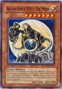 Arcana Force XVIII - The Moon LODT-EN015 Yu-Gi-Oh card from Light of Destruction